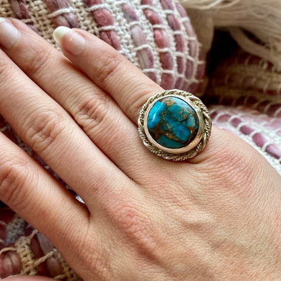 Turquoise Pinky Ring - Picture 4 of 4